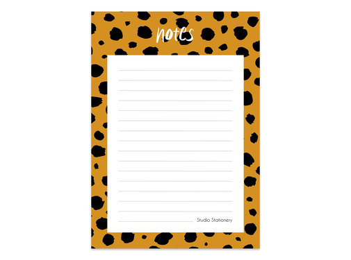 Studio Stationery Noteblock Notes