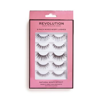 Makeup Revolution 5 Pack Mixed Wispy Lashes - Nepwimpers