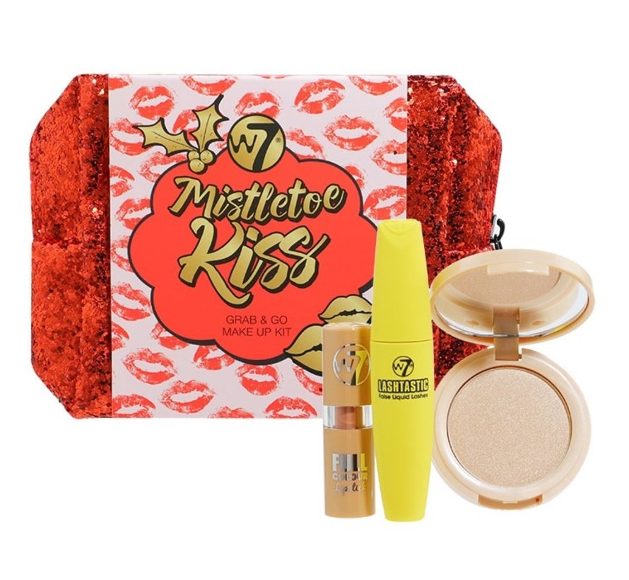Mistletoe Kiss Grab & Go Make-Up kit