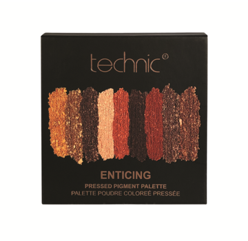 Technic Pressed Pigments Eyeshadow Palette - Enticing / Topaz