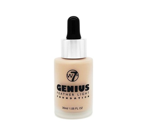 W7 Make-Up Genius Feather Light Foundation - Buff