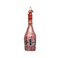 Kerstbal - Rose Gold Champagne Bottle