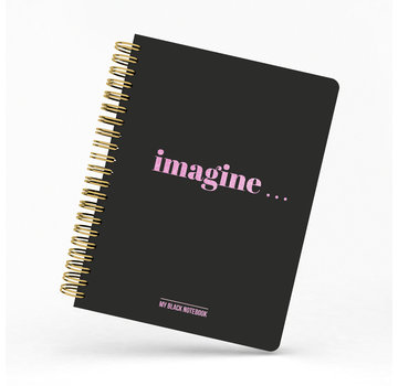 Studio Stationery My Black Notebook Imagine