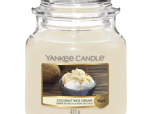 Yankee Candle Coconut Rice Cream - Medium Jar