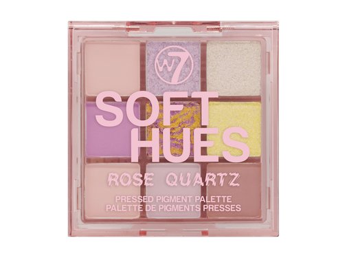 W7 Make-Up Soft Hues Palette - Rose Quartz