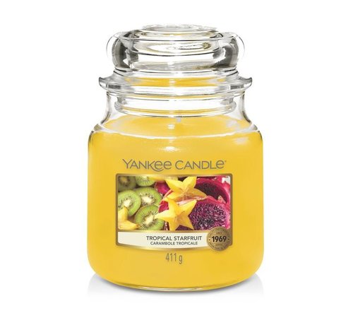 Yankee Candle Tropical Starfruit - Medium Jar