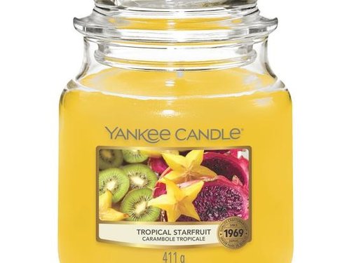 Yankee Candle Tropical Starfruit - Medium Jar