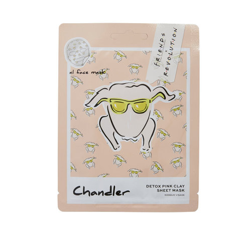 Makeup Revolution X Friends - Chandler Pink Clay Sheet Mask