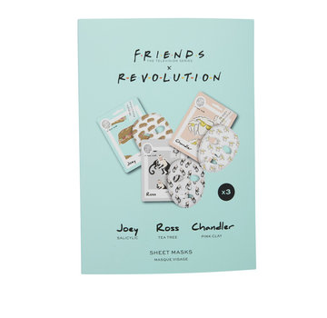 Makeup Revolution X Friends - Joey, Ross & Chandler Sheet Mask Set