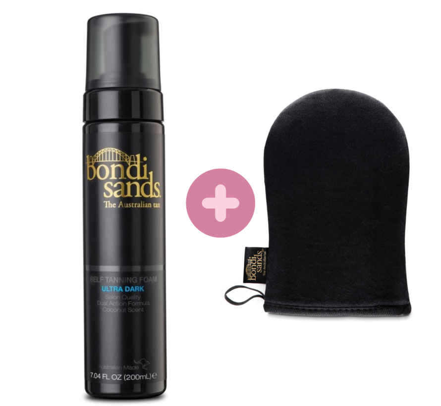 Bundle - Self Tanning Foam Ultra Dark & Mitt