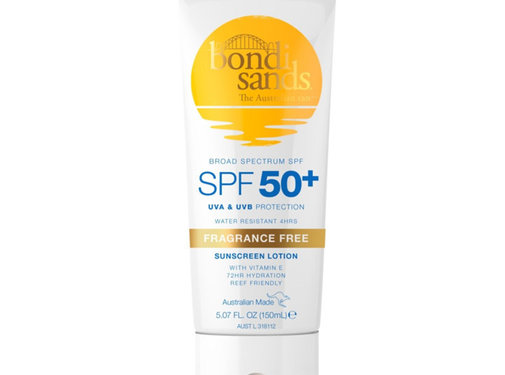 Bondi Sands Sunscreen Lotion Fragrance Free - SPF 50+