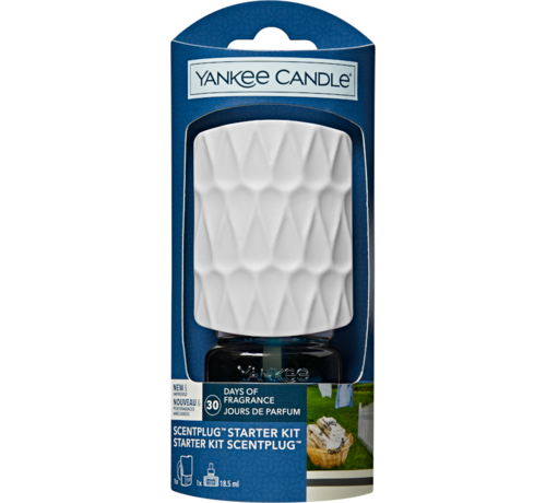 Yankee Candle Scentplug Starter Kit - Clean Cotton