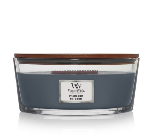 WoodWick Evening Onyx - Ellipse Candle