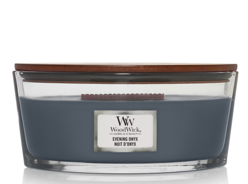 WoodWick Evening Onyx - Ellipse Candle