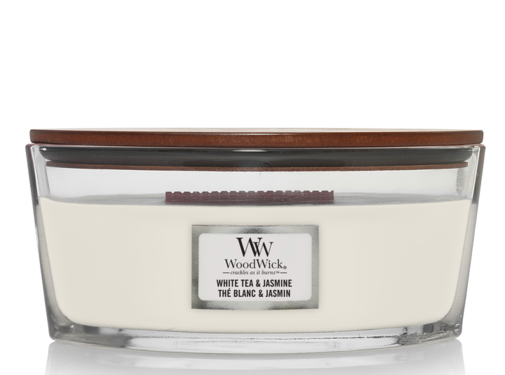 WoodWick White Tea & Jasmine - Ellipse Candle