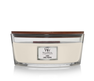 WoodWick Linen - Ellipse Candle