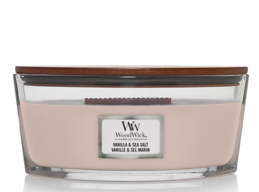 WoodWick Vanilla & Sea Salt - Ellipse Candle