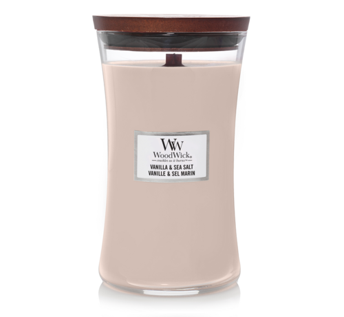 WoodWick Vanilla & Sea Salt - Large Candle