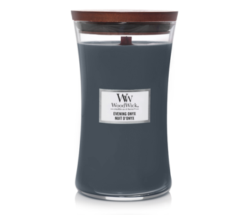 WoodWick Evening Onyx - Large Candle