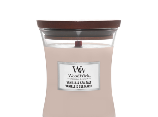 WoodWick Vanilla & Sea Salt - Medium Candle