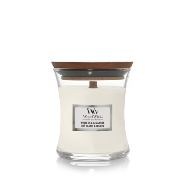 WoodWick White Tea & Jasmine - Mini Candle