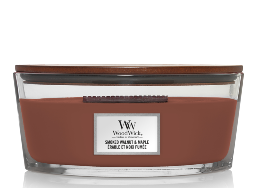 WoodWick Smoked Walnut & Maple - Ellipse Candle
