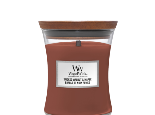 WoodWick Smoked Walnut & Maple - Medium Candle