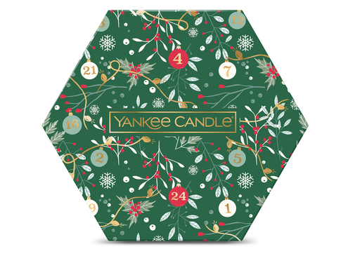 Yankee Candle Countdown To Christmas 18 Tea Light & 1 Holder Gift Set