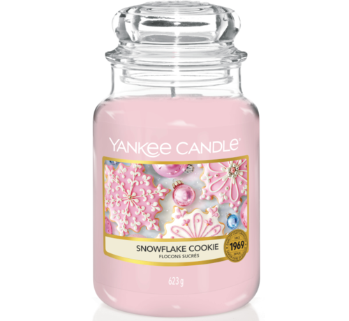 Yankee Candle Snowflake Cookie - Large Jar