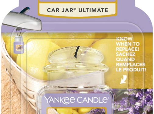 Yankee Candle Lemon Lavender Car Jar Ultimate