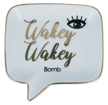 Bomb Cosmetics Soap Dish - Wakey Wakey