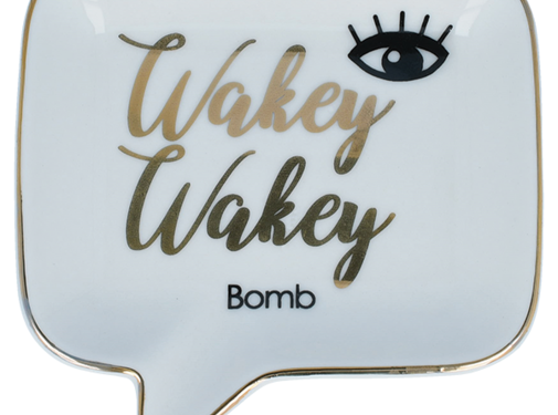 Bomb Cosmetics Soap Dish - Wakey Wakey