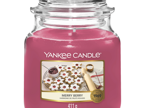 Yankee Candle Merry Berry - Medium Jar