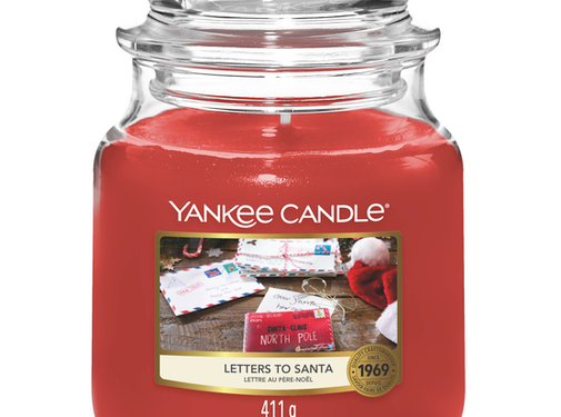 Yankee Candle Letters To Santa - Medium Jar