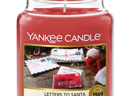 Yankee Candle Letters To Santa - Large Jar