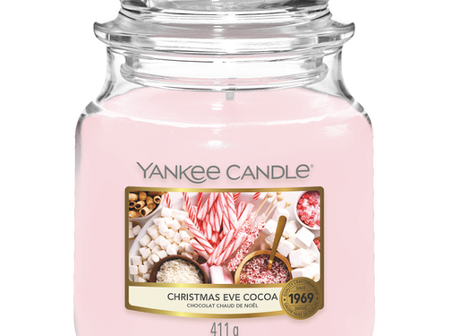Yankee Candle Christmas Eve Cocoa - Medium Jar