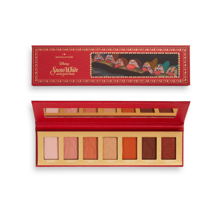 x Disney Fairytale Books - Seven Dwarfs Mini Palette