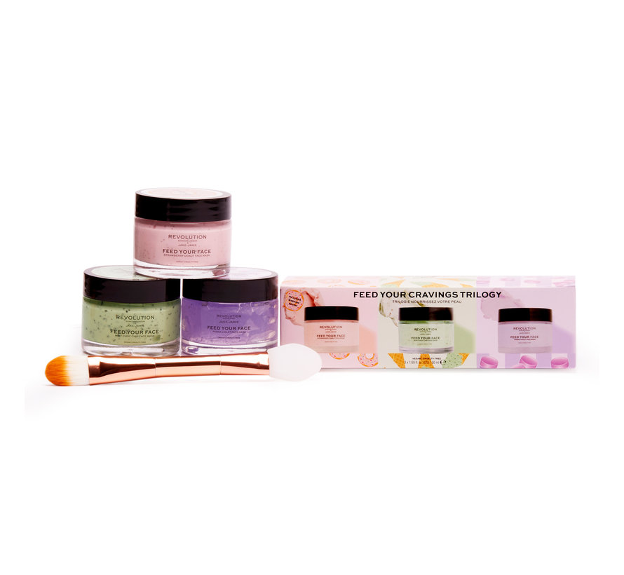 x Jake-Jamie Feed Your Cravings Face Mask Gift Set