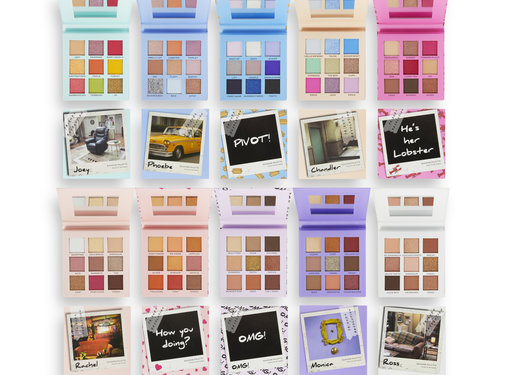 Makeup Revolution x Friends Eyeshadow Palette Vault Gift Set