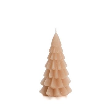 Rustik Lys Kerstboom Kaars 6,3x12 CM - Skin