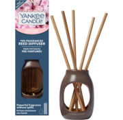 Yankee Candle Cherry Blossom - Pre-Fragranced Reed Starter Kit Metallic