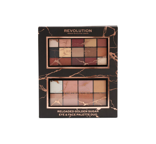 Makeup Revolution Reloaded Golden Sugar Eye & Face Palette Gift Set