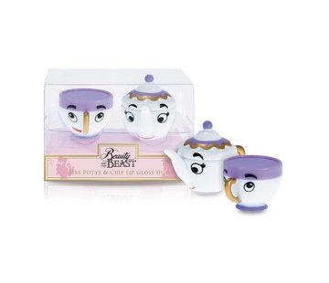 Mad Beauty x Disney - Mrs Potts & Chip Lip Gloss Duo