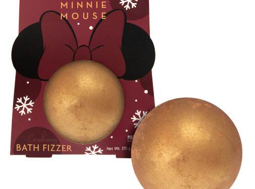 Mad Beauty x Disney - Minnie Burgundy Bath Fizzer