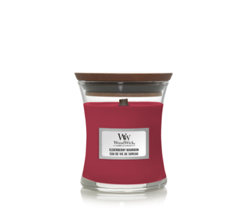 WoodWick Elderberry Bourbon - Mini Candle