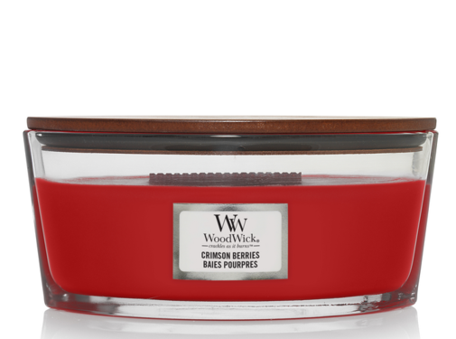 WoodWick Crimson Berries - Ellipse Candle