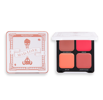 Makeup Revolution x DC™ - Mad Love Cream Blusher Quad