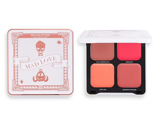 Makeup Revolution x DC™ - Mad Love Cream Blusher Quad