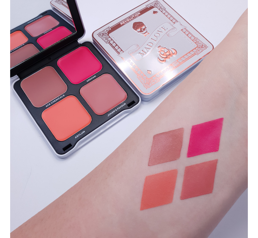 x DC™ - Mad Love Cream Blusher Quad