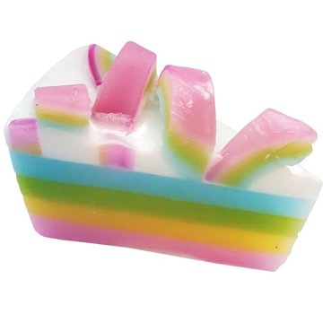 Bomb Cosmetics Soap Cake - Raspberry Rainbow